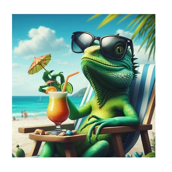 پوستر مدل مارمولک کد N15