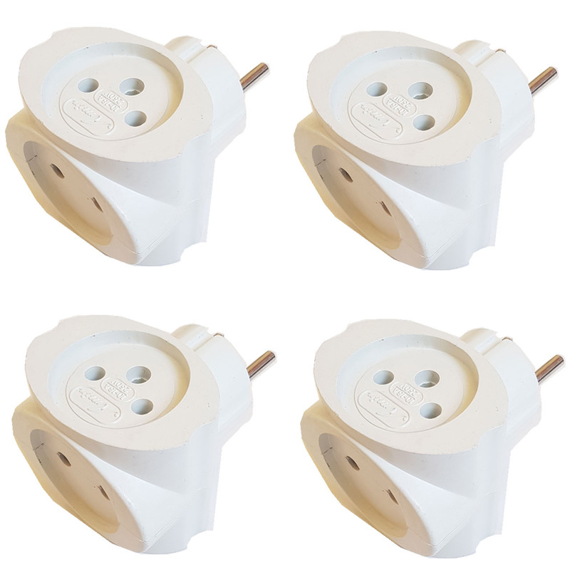 چند راهی برق بسته 4 عددی