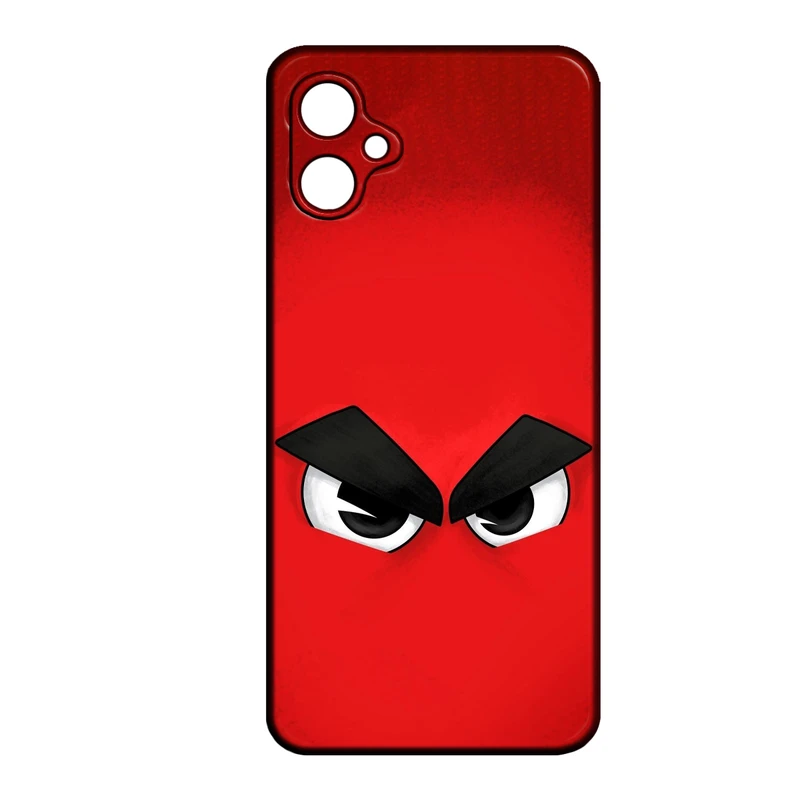 کاور طرح Angry birdsکد 493 مناسب برای گوشی موبایل سامسونگ Galaxy A04