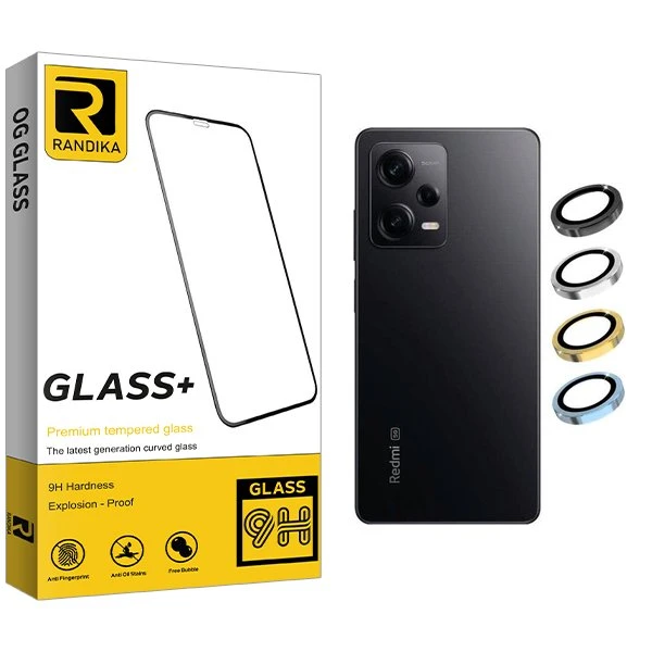 محافظ لنز گوشی راندیکا مدل RK Ringi مناسب برای گوشی موبایل شیائومی Redmi Note 12 Pro 5G