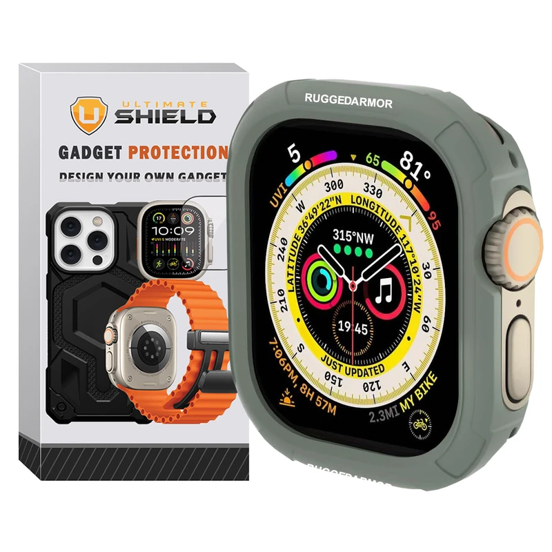 کاور آلتیمیت شیلد مدل Rugged ARM مناسب برای ساعت هوشمند ویرفیت HK8 pro max / HK9 ultra 2 / T900 Ultra