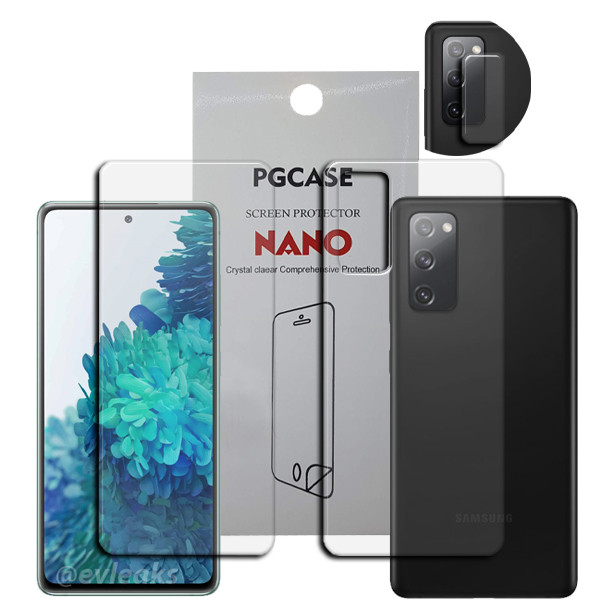  محافظ صفحه نمایش مدل Star Max مناسب برای گوشی موبایل سامسونگ Galaxy S20 FE به همراه محافظ لنز دوربین و محافظ پشت گوشی