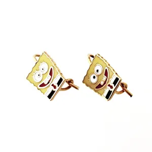 گوشواره طلا 18 عیار گالری آمانژ مدل D328