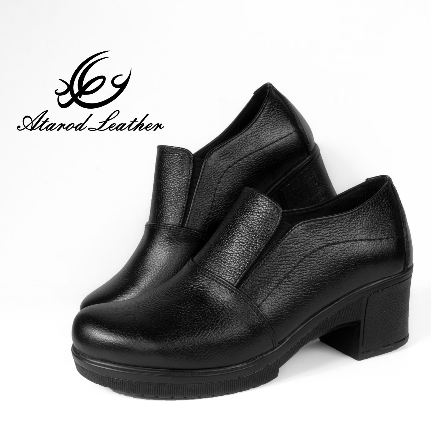 کفش زنانه چرم عطارد مدل چرم طبیعی کد SH99 -  - 5