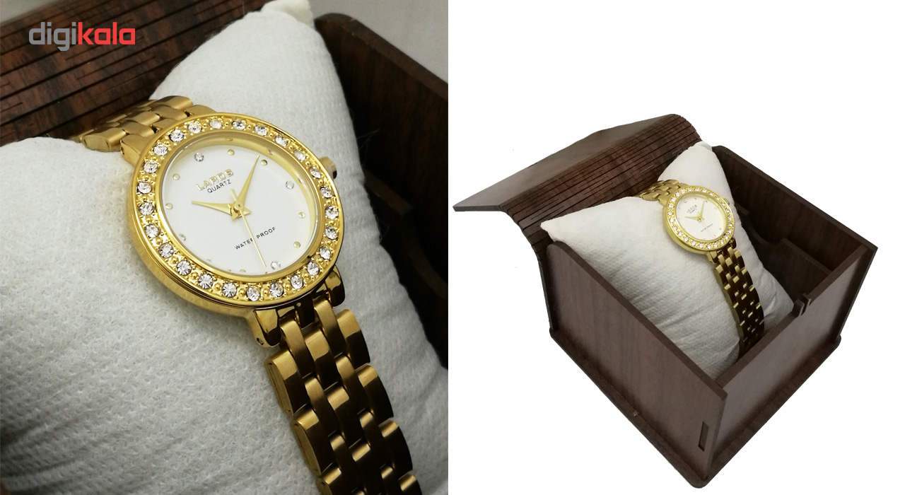 ساعت مچی عقربه ای زنانه لاروس مدل 1117-80122