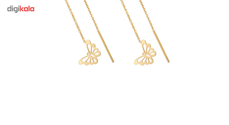 گوشواره طلا 18 عیار سپیده گالری کد SE0024