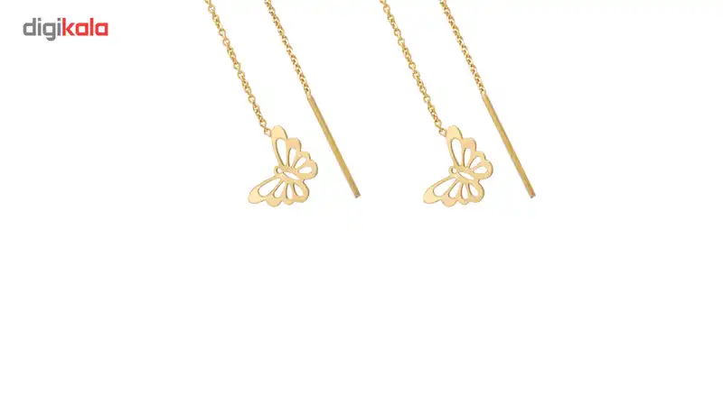 گوشواره طلا 18 عیار سپیده گالری کد SE0024