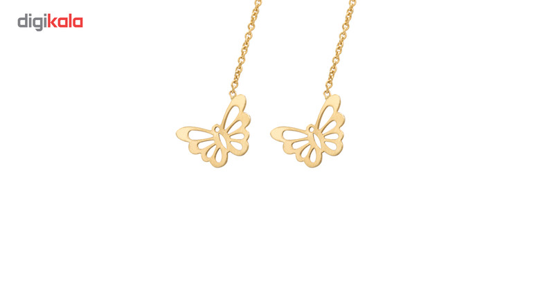 گوشواره طلا 18 عیار سپیده گالری کد SE0024