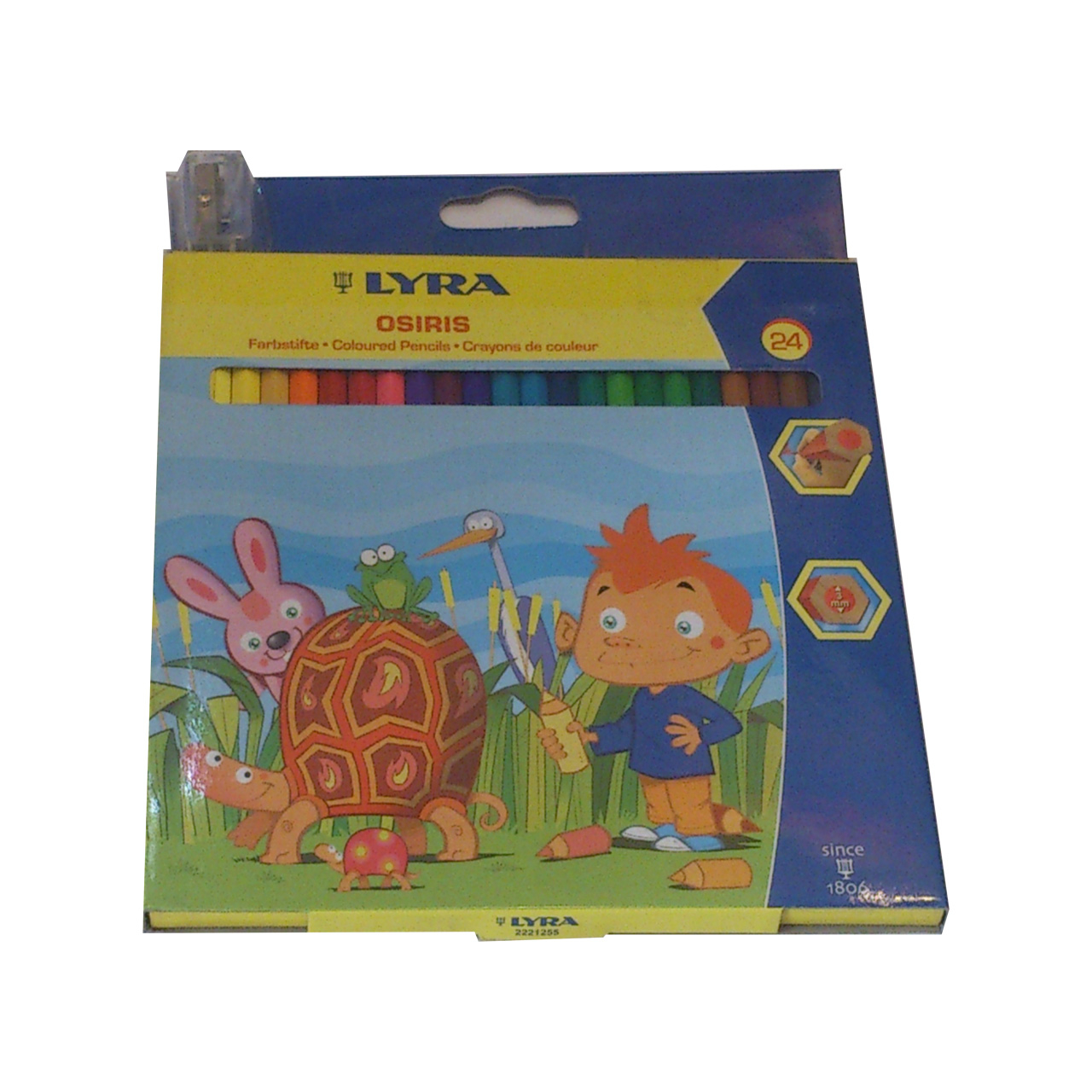 مداد رنگی 24 رنگ لیرا کد 731617