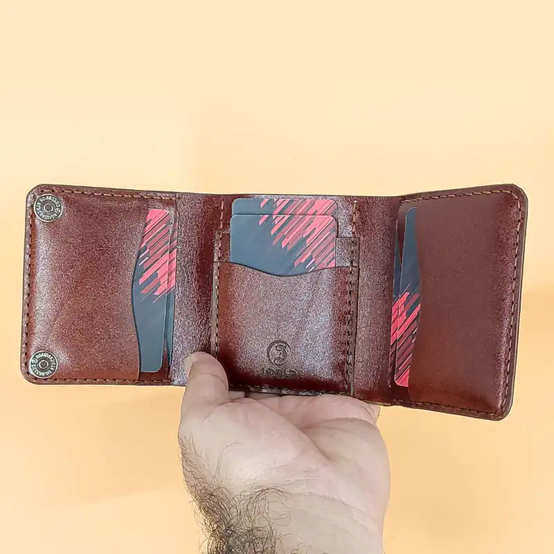 کیف پول خانه چرم آنا مدل 33301