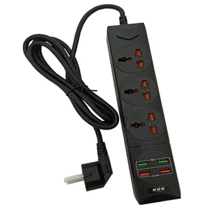 چندراهی برق و هاب شارژ مدل POWER SOCKET BKL-01