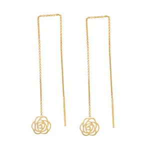 گوشواره طلا 18 عیار سپیده گالری کد SE0018