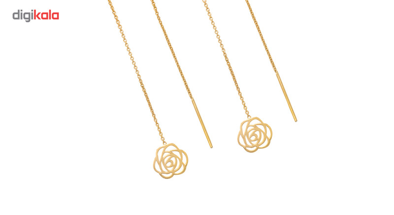 گوشواره طلا 18 عیار زنانه سپیده گالری کد SE0018