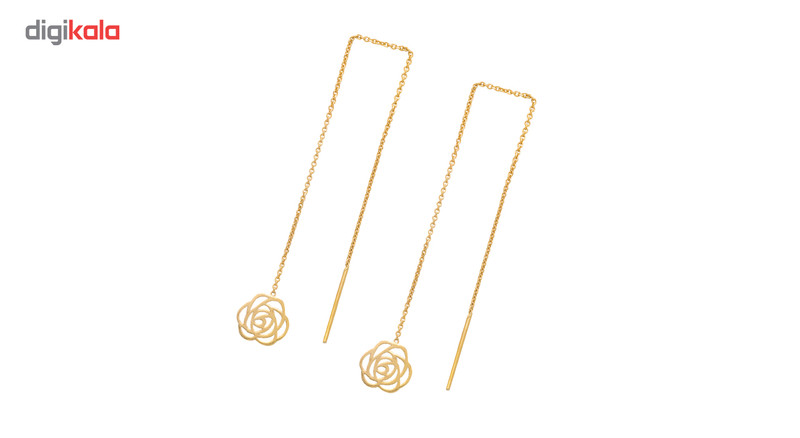 گوشواره طلا 18 عیار زنانه سپیده گالری کد SE0018