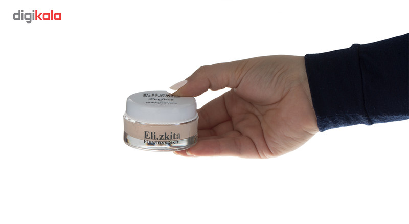 کرم پودر فشرده گریم الیزکیتا سری Matt Mousse شماره 101 کرم پودر فشرده گریم الیزکیتا سری Matt Mousse شماره 101