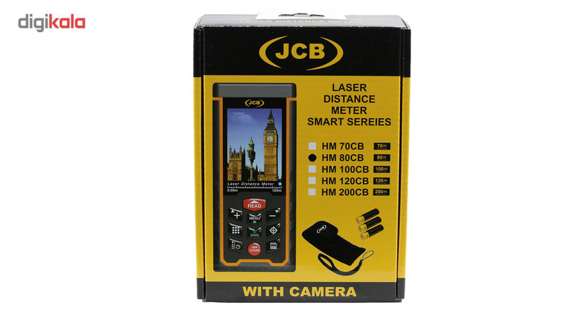 متر لیزری جی سی بی مدل HM 80CB