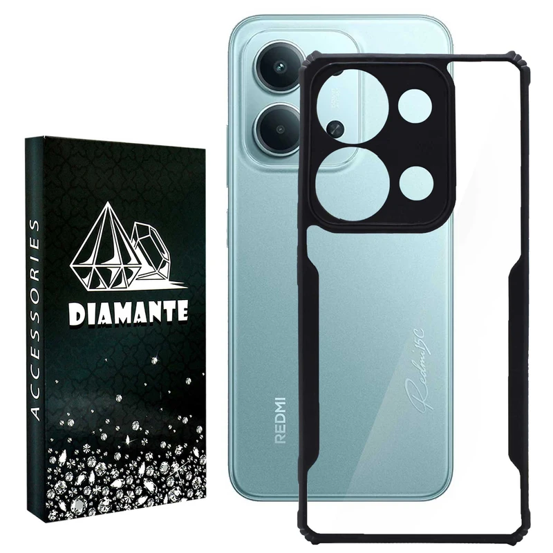 کاور دیامانته مدل New Navy مناسب برای گوشی موبایل شیائومی Redmi 15C