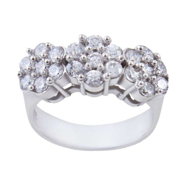 انگشتر نقره زنانه مدل 1147