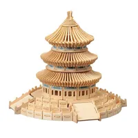 پازل ساختنی چوبی مدل معبد بهشت