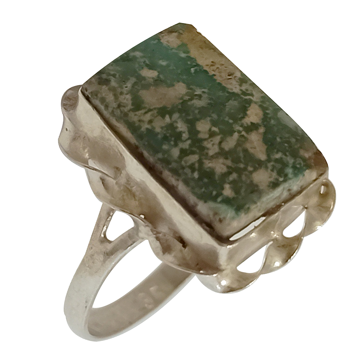 انگشتر نقره زنانه سلین کالا مدل فیروزه ce-As5