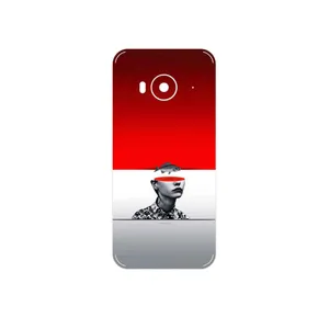 MAHOOT Collage of surreal Portrait of Women 1 Cover Sticker for HTC One ME