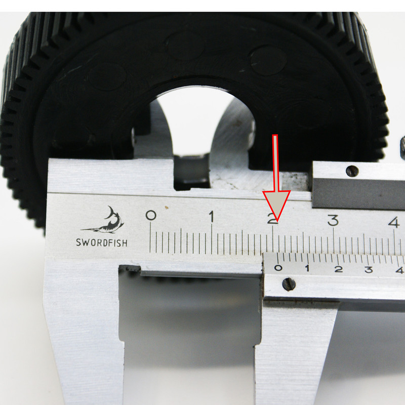 چرخ دنده شیشه بالابر خودرو بیلگین مدل 64MVM21