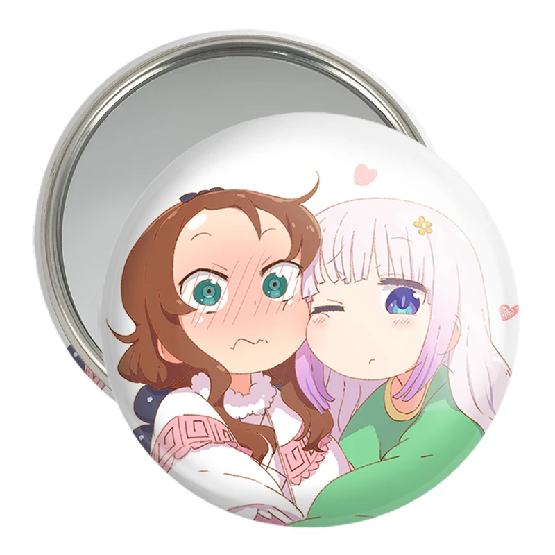 آینه جیبی خندالو مدل سایکاوا و کانا انیمه اژدهای خدمتکار کوبایاشی کد 36284