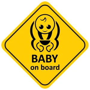 Grasipa Baby On Board 07 Sticker