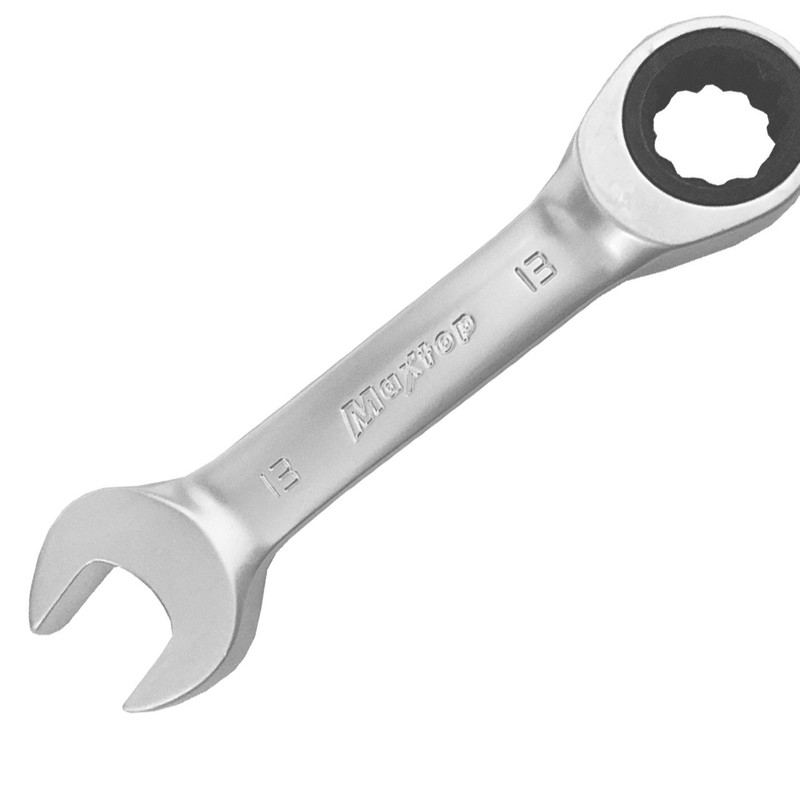 آچار یک سر تخت یک سر رینگی جغجغه ای ماکس تاپ کد 02 سایز 13 میلی متر