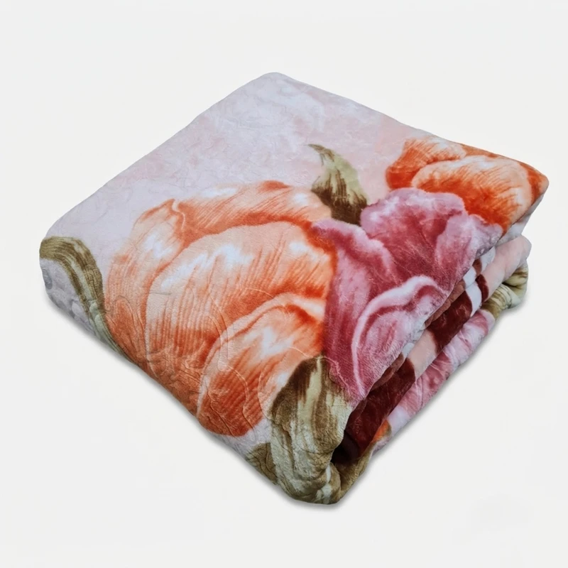 پتو گلبافت مدل برجسته کد 280 سایز 220x240 سانتی متر