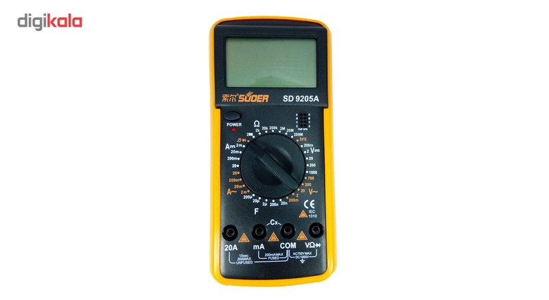 مولتی متر دیجیتال مدل SD9205A مولتی متر دیجیتال مدل SD9205A