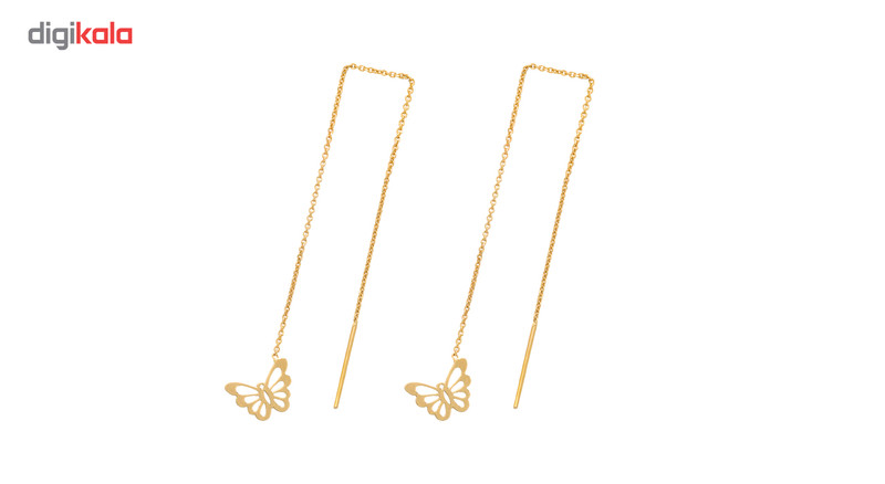 گوشواره طلا 18 عیار سپیده گالری کد SE0024