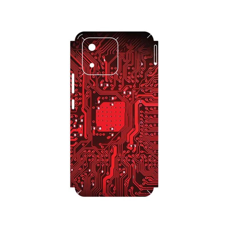 برچسب پوششی ماهوت مدل Red_Printed_Circuit_Board مناسب برای گوشی موبایل آنر X5