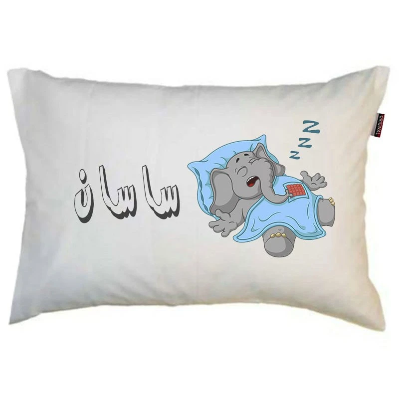 رو بالشی مد برتر مدل فانتزی طرح اسم ساسان کد m7