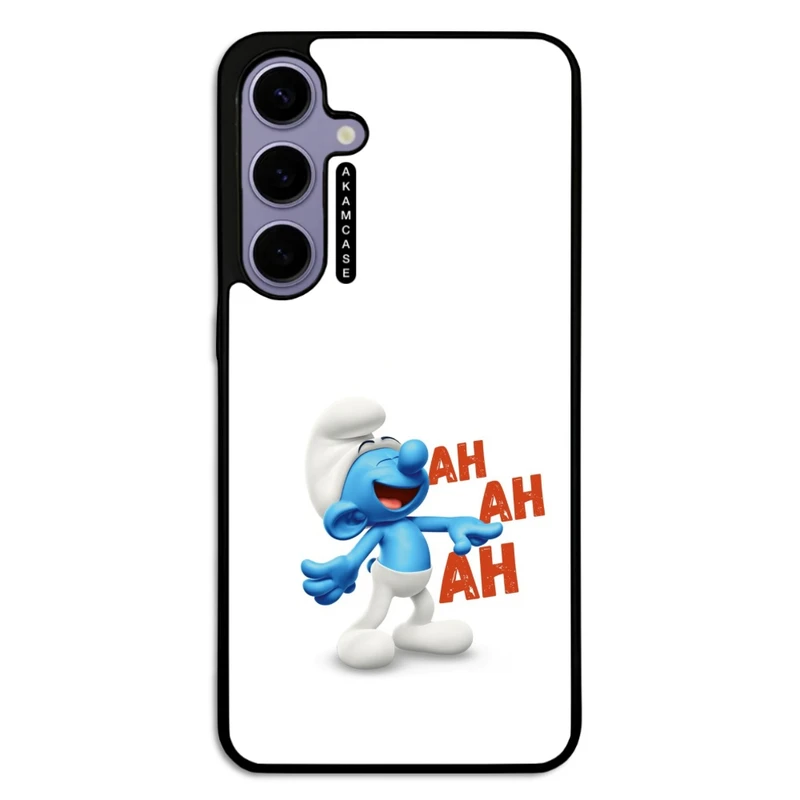 کاور آکام مدل AMC-WSGS24P-SMURFS-5 مناسب برای گوشی موبایل سامسونگ Galaxy S24 Plus