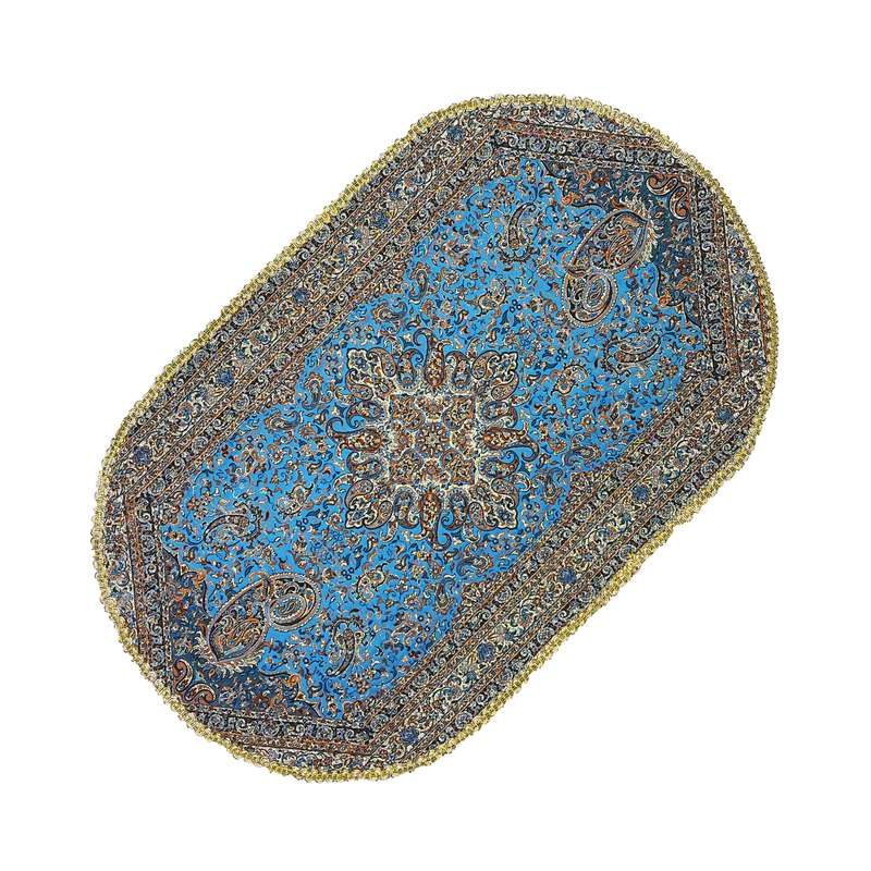 رومیزی ترمه مدل ترنج کد BZB80-45