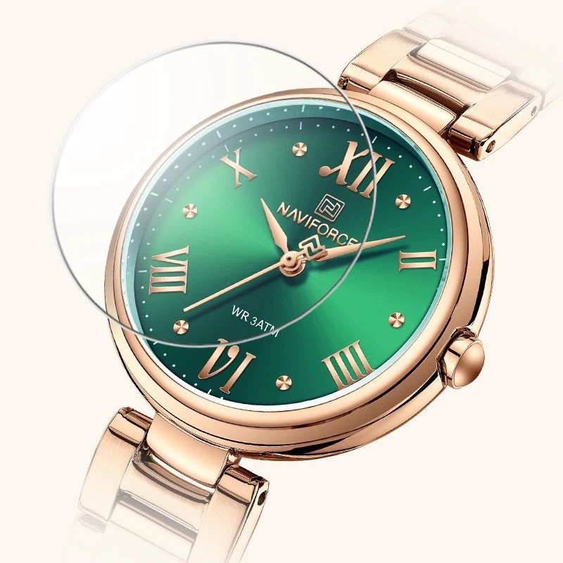 ساعت مچی عقربه ای زنانه نیوی فورس مدل NF5030RGGN ساعت مچی عقربه ای زنانه نیوی فورس مدل NF5030RGGN