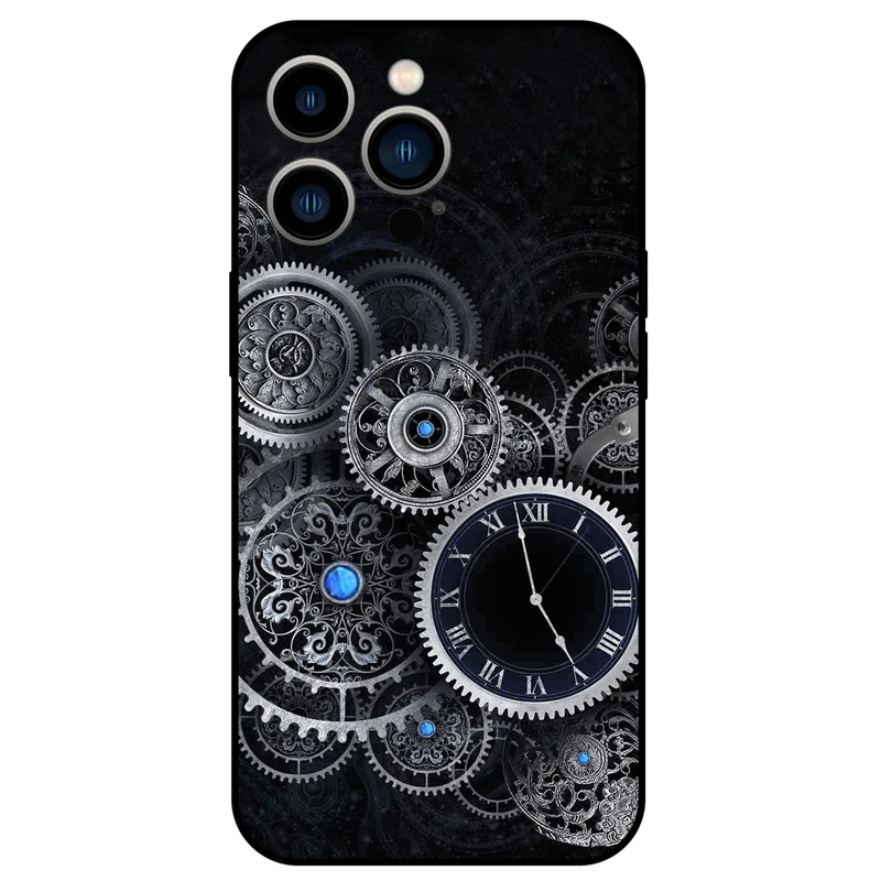کاور مگافون طرح ساعت مدل 8161 مناسب برای گوشی موبایل اپل Iphone 13 Pro Max        