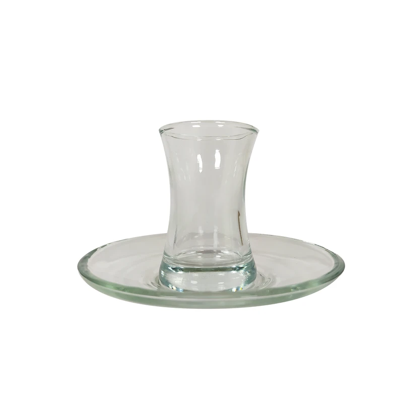 ست فنجان و نعلبکی 12 پارچه بلور کاوه مدل دیلما