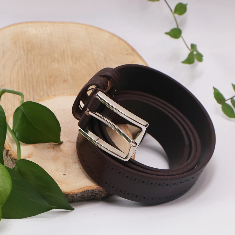 عکس شماره 9 : کمربند مردانه مدل چرم طبیعی