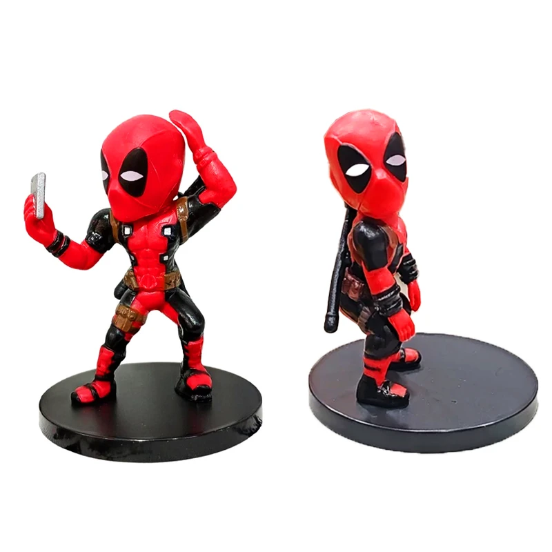 فیگور مدل ددپول طرح فانتزی کد 02 ارتفاع 8 سانتی متر مجموعه 2 عددی  