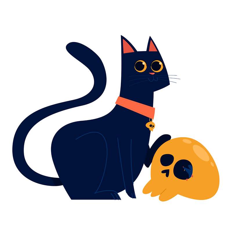 استند رومیزی تولد طرح گربه کد 425