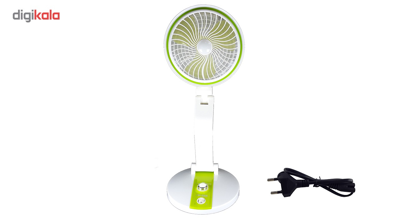 پنکه شارژی و چراغ اضطراری کولدا مدل LP-766F