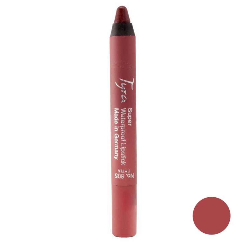 رژ لب مدادی تایرا مدل Super Waterproof شماره 605 رژ لب مدادی تایرا مدل Super Waterproof شماره 605
