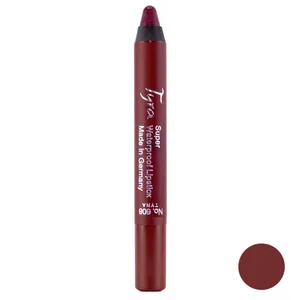 رژ لب مدادی تایرا مدل Super Waterproof شماره 608 