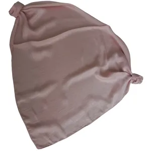 روسری زنانه مدل مینی ساده ساتن پتینه براق شاین دار کد 22