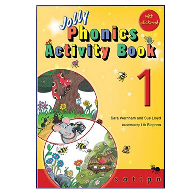 کتاب Jolly Phonics Activity Book 1 اثر Sue Lioyd and Sara Wernham انتشارات هدف نوین