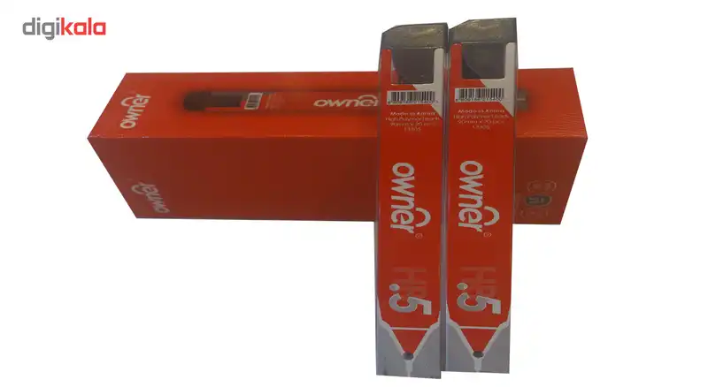 نوک مداد نوکی 0.5 میلی متری اونر مدل Hi-Polymer بسته 2 عددی