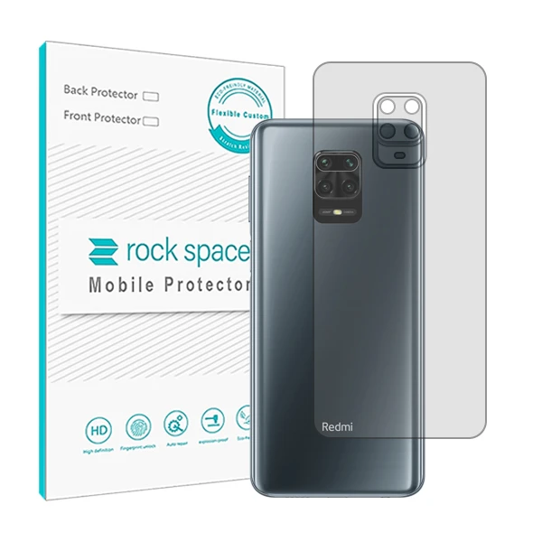 محافظ پشت گوشی شفاف راک اسپیس مدل HyGEL مناسب برای گوشی موبایل شیائومی Redmi Note 9S