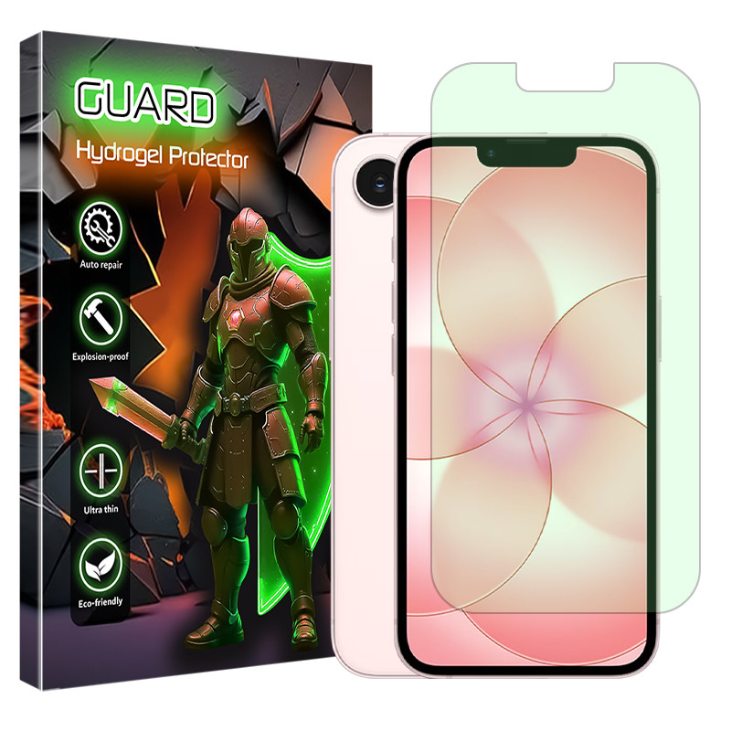 محافظ صفحه محافظ چشم گارد مدل هیدروژلی مناسب برای گوشی موبایل اپل iPhone 17e 